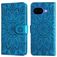 Mobigear Sunflower Housse Google Pixel 10a Etui Porte-Monnaie - Bleu