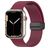 Mobigear Sport Mag Bracelet Silicone Apple Watch Fermeture magnétique - 42/41/40/38 mm - Bordeaux