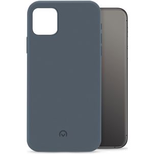 Mobilize Rubber Gelly Coque iPhone 11 Pro Coque arrière en TPU Souple - Matt Blue