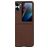 Mobigear Excellent Coque OPPO Find N2 Flip Coque arrière Rigide - Marron