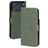Mobiparts Classic Wallet iPhone 17 Pro Max MagSafe Étui - Stone Green