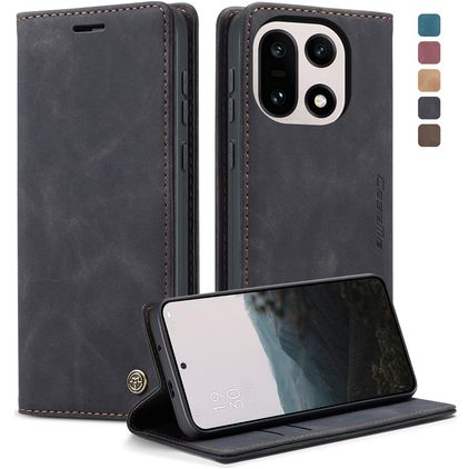 CaseMe 013 Housse OnePlus 15 Etui Porte-Monnaie - Noir