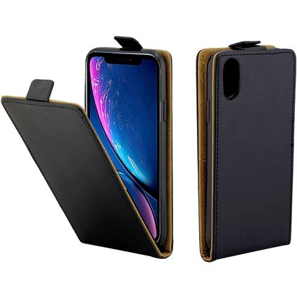 Mobigear Business iPhone XR Étui à rabat - Noir