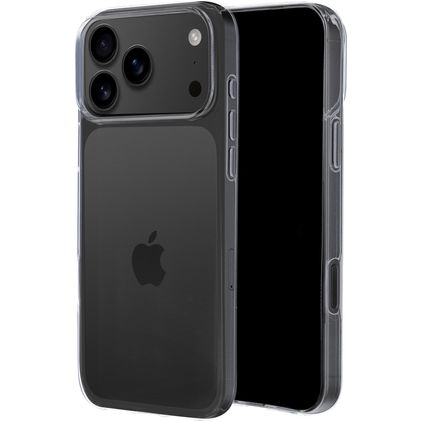 Mobiparts Classic Coque Transparente iPhone 18 Pro Max Coque arrière en TPU Souple - Transparent