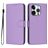 Mobigear Urban Wallet Housse iPhone 16 Pro Etui Porte-Monnaie - Violet