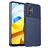 Mobigear Groove Coque POCO M5 Coque arrière en TPU Souple - Bleu