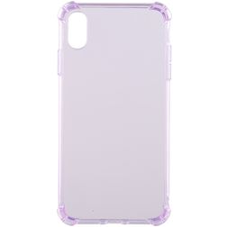 Mobigear Cushion Coque iPhone XR Coque arrière en TPU Souple Anti-Chocs - Violet