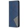 Mobigear Rhombus Slim Housse OPPO Reno 4 Etui - Bleu