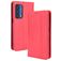 Mobigear Sensation Housse Motorola Edge (2021) Etui Porte-Monnaie - Rouge