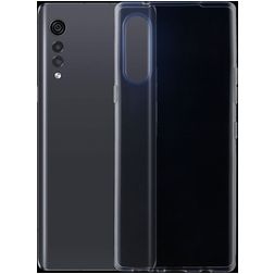 Mobigear Ultra Thin Coque Transparente LG Velvet Coque arrière en TPU Souple Extra-fin - Transparent