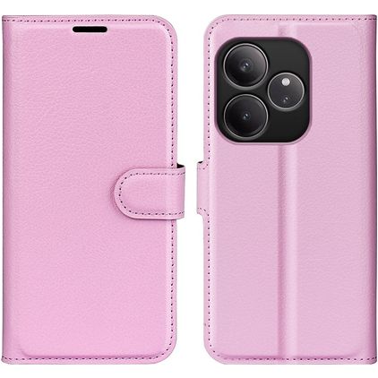 Mobigear Classic Realme GT 6 Étui Portefeuille - Rose