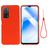 Mobigear Rubber Touch Coque OPPO A54 Coque arrière en Silicone - Rouge
