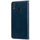 Mobigear Wallet Housse HONOR 8X Etui Porte-Monnaie - Bleu Marin