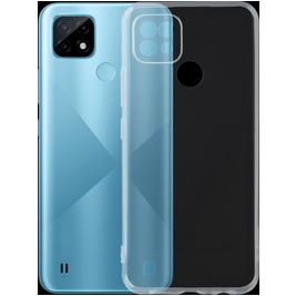 Mobigear Ultra Thin Coque Transparente Realme C21 Coque arrière en TPU Souple Extra-fin - Transparent