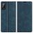 Mobigear Retro Slim Housse Wiko Power U20 Etui Porte-Monnaie - Bleu