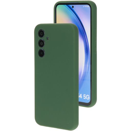 Mobiparts Coque Samsung Galaxy A54 Coque arrière en Silicone - Forest Green