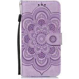 Mobigear Mandala Housse iPhone 11 Etui Porte-Monnaie - Violet