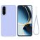 Mobigear Rubber Touch Samsung Galaxy A37 Silicone Coque arrière - Violet