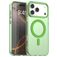 Mobigear Shockproof Coque iPhone 17 Pro MagSafe Coque arrière Rigide - Vert