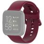 Mobigear Sport Buckle Bracelet Silicone Fitbit Versa 2 Fermeture boucle ardillon - Rouge