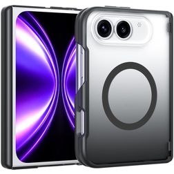 Mobigear Crystal iPhone Duo MagSafe Plastique rigide Coque arrière - Noir