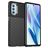 Mobigear Groove Coque Motorola Moto G51 5G Coque arrière en TPU Souple - Noir