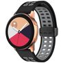 Mobigear Sport Plus Mag Bracelet Silicone Smartwatch Fermeture magnétique - Connexion universelle de 20 mm - Vert / Gris