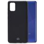 Mobilize Rubber Gelly Coque Samsung Galaxy A41 Coque arrière en TPU Souple - Matt Black