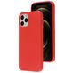 Mobiparts Coque iPhone 12 Coque arrière en Silicone - Scarlet Red