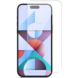 Mobigear iPhone 15 Pro Verre trempé Protection d'écran - Compatible Coque