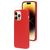 Mobiparts Coque iPhone 14 Pro Max Coque arrière en Silicone - Scarlet Red