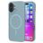 Mobiparts Slim Line iPhone 17 MagSafe Plastique rigide Coque arrière - Sage Green