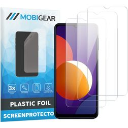 Mobigear Samsung Galaxy M12 Protection d'écran Film - Compatible coque (Lot de 3)