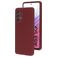 Mobiparts Coque Samsung Galaxy A53 Coque arrière en Silicone - Plum Red
