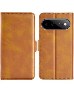 Mobigear Slim Magnet Housse Google Pixel 11 Pro XL Etui Porte-Monnaie - Cognac