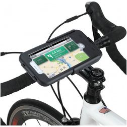 Tigra Bike Console Support Vélo Guidon Coque iPhone 8 Plus - Noir