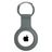 Xccess Keychain Coque Apple AirTag Porte-clés en Silicone Souple - Ash
