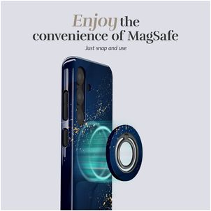 MIO Holder MagSafe Bague téléphone - Midnight Sparkle Universel