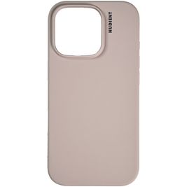 Nudient Base Coque iPhone 16 Pro Max Coque arrière en Silicone - Stone Beige Nudient Base Coque iPhone 16 Pro Max Coque arrière en Silicone - Stone Beige