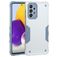 Mobigear Non-slip Armor Coque Samsung Galaxy A73 Coque arrière Rigide Anti-Chocs - Blanc