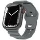 Mobigear Sport Armor Bracelet Silicone Apple Watch Fermeture à clou et passant - 42/41/40/38 mm - Gris
