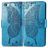 Mobigear Butterfly Housse iPhone 8 Etui Porte-Monnaie - Bleu