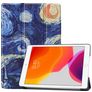 Mobigear Tri-Fold Coque iPad 9 (2021) Etui - The Starry Night