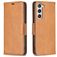 Mobigear Excellent Housse Samsung Galaxy S24 Etui Porte-Monnaie - Cognac