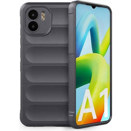 Mobigear Bumpy Coque Xiaomi Redmi A1 4G Coque arrière en TPU Souple - Charcoal