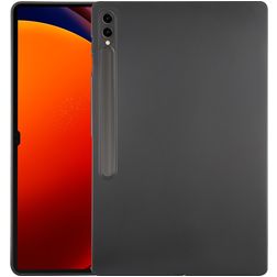 Mobigear Ultra Thin Mince Samsung Galaxy Tab S9 Ultra TPU souple Coque arrière - Noir