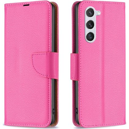 Mobigear Excellent Samsung Galaxy S23 Étui Portefeuille - Magenta