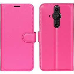 Mobigear Classic Housse Sony Xperia Pro-I Etui Porte-Monnaie - Magenta