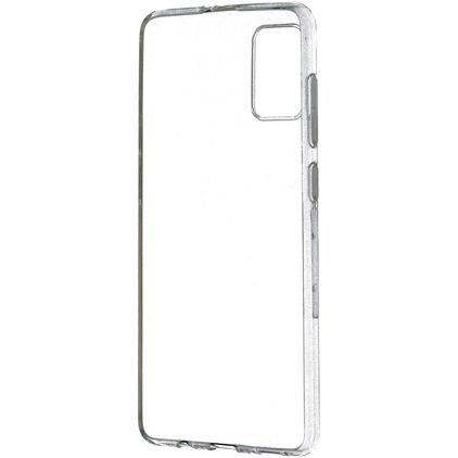 Mobiparts Classic Coque Transparente Samsung Galaxy A71 Coque arrière en TPU Souple - Transparent