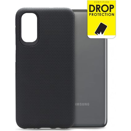 My Style Tough Samsung Galaxy A71 Plastique rigide Coque arrière Antichoc - Noir